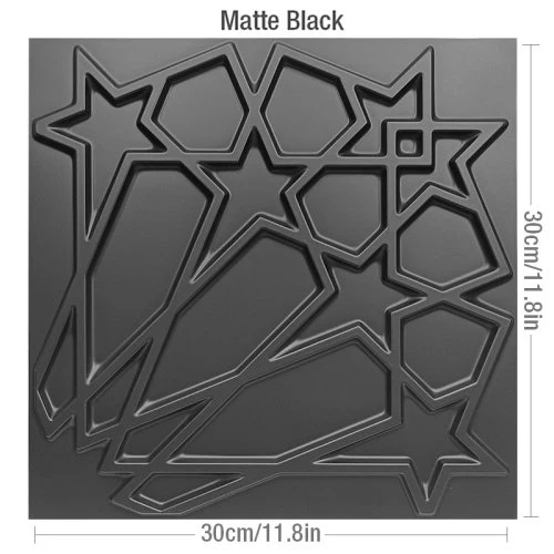 K-Mat zwart-12 stuks