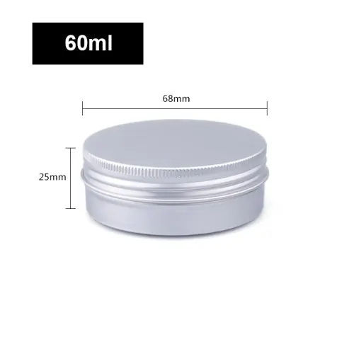 Image de Boîtes en Aluminium Argenté - 5 à 250ml