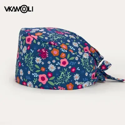 Image de Casquette Médicale Imprimée - Uniforme Pro pour Santé & Beauté