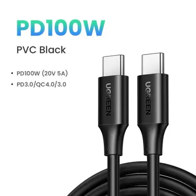 Image de Câble USB-C 100W Ugreen - Charge Rapide PD