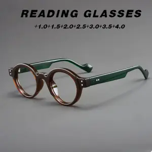 Image de Lunettes de Lecture Rétro Anti-Lumière Bleue