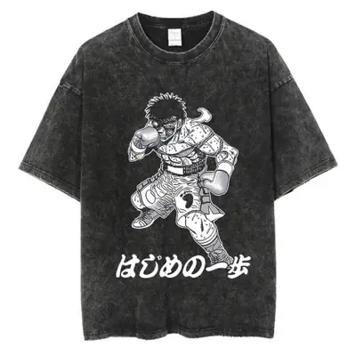 Image de T-Shirt Vintage Hajime no Ippo - Boxe & Y2K Style