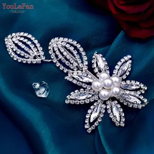 Image de Bandeau de Mariée Strass Élégant - Couronne de Fête
