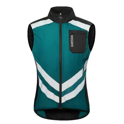 Image de Gilet fluo moto ultra léger coupe-vent