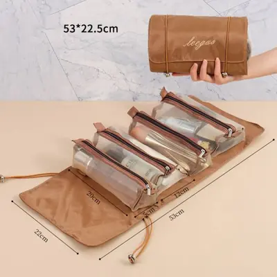 Image de Organisateur de Maquillage 4 en 1 Portable & Pliable
