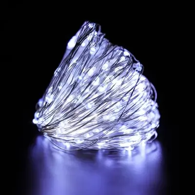 Image de Lumières LED Bouteille de Vin - Décoration Noël