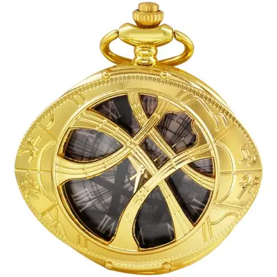Image de Montre de Poche Vintage Œil Rond en Bronze