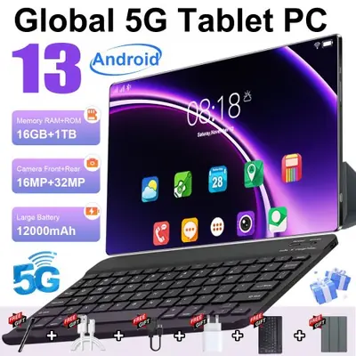 Image de Tablette 5G 13" Ultra-Puissante 16Go RAM & 1To
