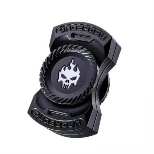 Image of 3-in-1 Fidget Toy with Magnetic Spinner & Push Play Gadget - Stress Relief Toy & ADHD Focus Tool for Adults/Kids edc toy