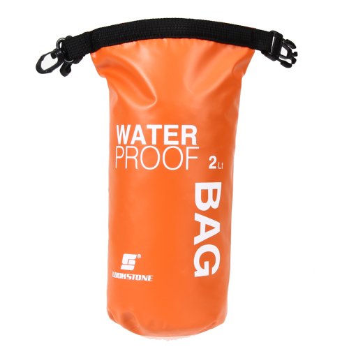 Imagen de Bolsa seca impermeable para teléfono móvil, bolsa de agua ultraligera flotante para navegación, natación, Rafting, kayak, canoa, bolsas de almacenamiento, 2L