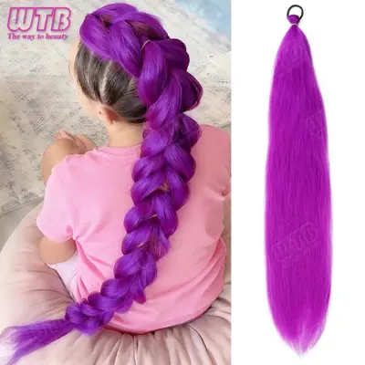 Tresse Violette 26 Pouces - Extensions Synthétiques