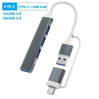 Image de Hub USB-C 8-en-1 Ultra Rapide 5Gbps