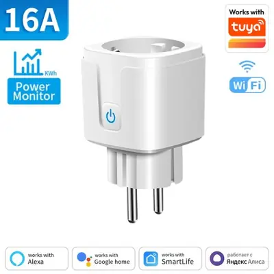Image de Prise Intelligente WiFi & Zigbee - Contrôle à Distance