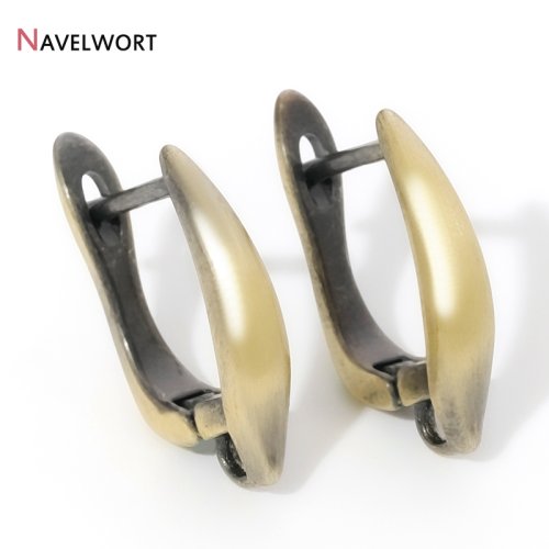 Image de Attaches d'Oreilles en Bronze Antique - Parfait pour le Bricolage Bijoux