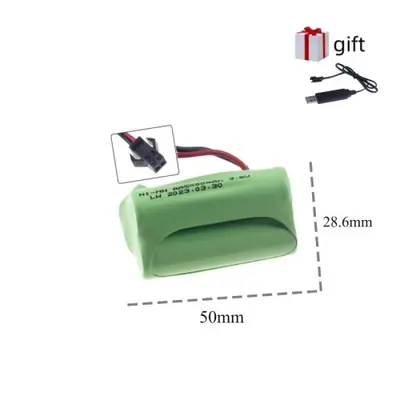 Image de Batterie Ni-MH 5000mAh - Puissance Longue Durée pour Jouets RC