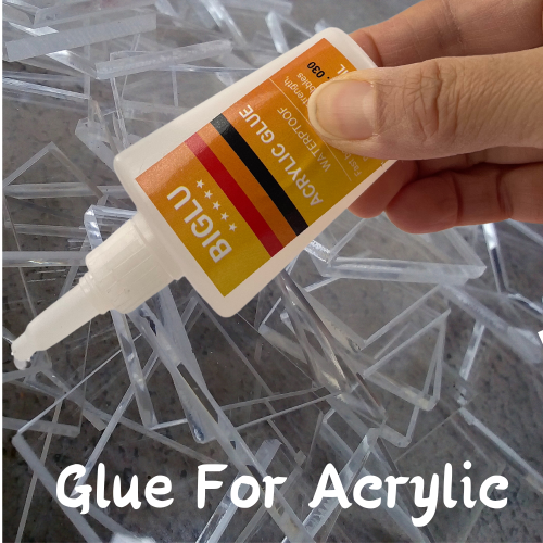 Afbeelding van Transparante Vloeibare Instantlijm voor Acryl, Organisch Glas, PMMA, PC – 30 Seconden Snelle Hechting, Waterdichte Lijm voor Professieel Gebruik