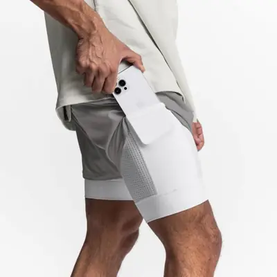 Image de Short Sport 2 en 1 Respirant & Séchage Rapide