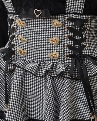 Image de Jupe Lolita Plissée à Carreaux - Style Universitaire Japonais