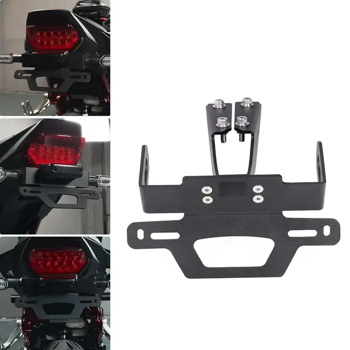 Image de Support Plaque Immatriculation pour Honda Hornet 750/500 - Éliminateur Garde-Boue Arrière