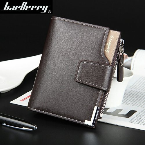 Image de Portefeuille Homme Luxe Fermeture Éclair