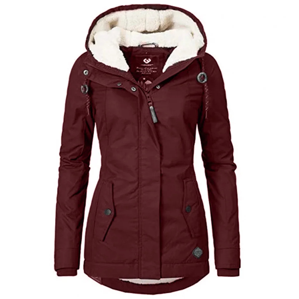 Afbeelding van Stijlvolle Winterparka voor Vrouwen – Warm & Comfortabel