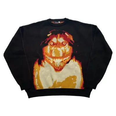 Image de Sweat Homme Streetwear Rétro Anime Démon