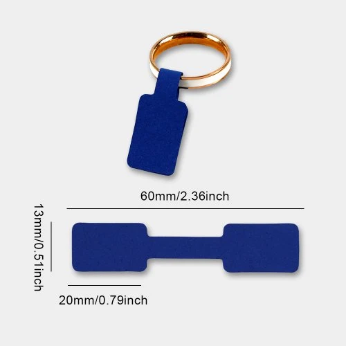 2 quadrati 6x1,3cm BL