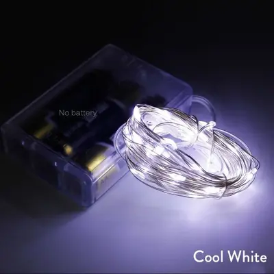 Image de Guirlande LED 10m - 100 LEDs, 9 Couleurs, Fil de Cuivre