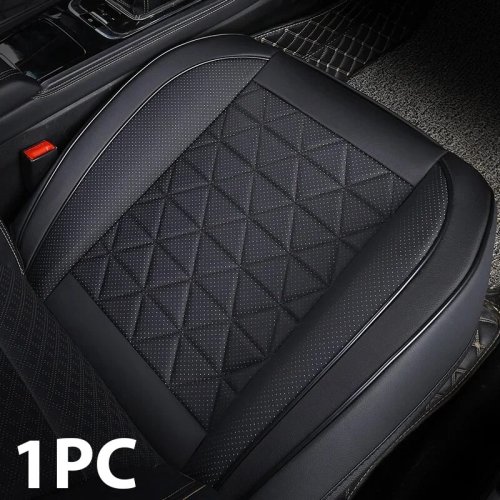 Image de Housse de Siège Voiture en Cuir PU - Protection Universelle