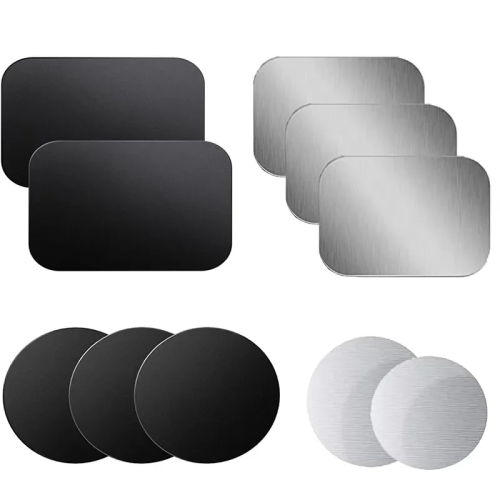 Afbeelding van Magnetische metalen plaat voor autotelefoonhouder Stand Universele ijzeren plaat Sticker Mount Mobiele telefoon magneetstandaard voor IPhone Huawei