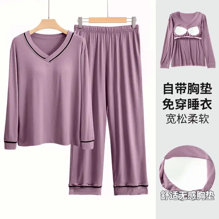 Image de Pyjama Femme Grande Taille Printemps - Confort & Style