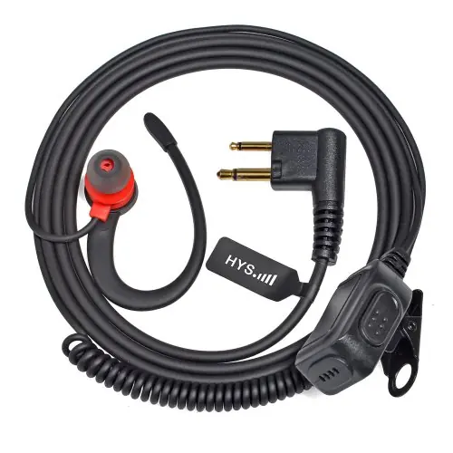 Image de Écouteurs Portables avec Micro PTT pour Talkie-Walkie Motorola