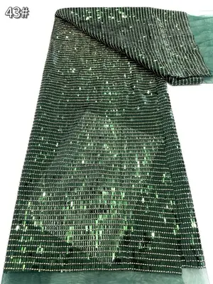 Image de Dentelle Africaine Or Blanc 2025 - Tissu de Luxe pour Couture