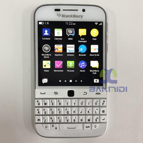 Immagine di BlackBerry Q20 Classic Smartphone con Tastiera QWERTY, 4G LTE, 8 MP, 16 GB ROM, WiFi, Sbloccato - Originale e Autentico