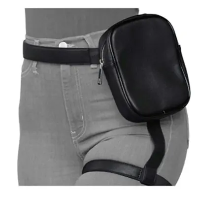 Image de Sac Ceinture Fanny Pack Noir pour Femmes - Élégant & Pratique