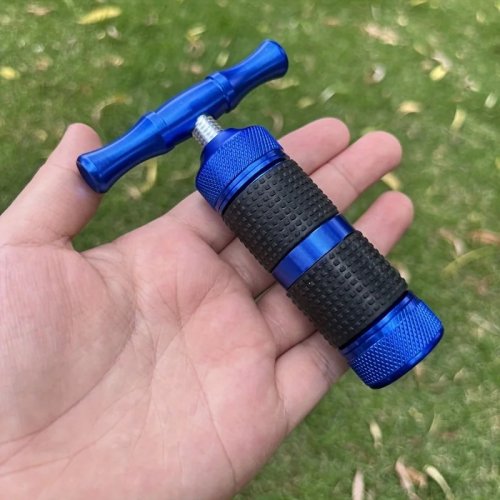 Image of Premium Aluminum Alloy Manual Spice & Pepper Grinder – Durable, Adjustable, and Perfect for Kitchen or Outdoor Use