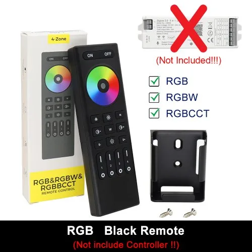 Rgbcct Fernbedienung schwarz