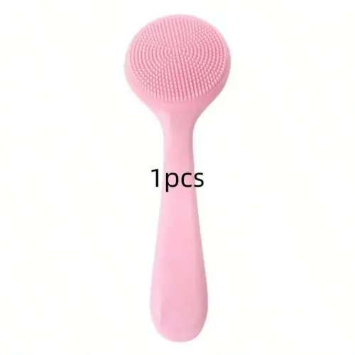 Image de Brosse Nettoyante Visage en Silicone - Exfoliation Douce & Démaquillant