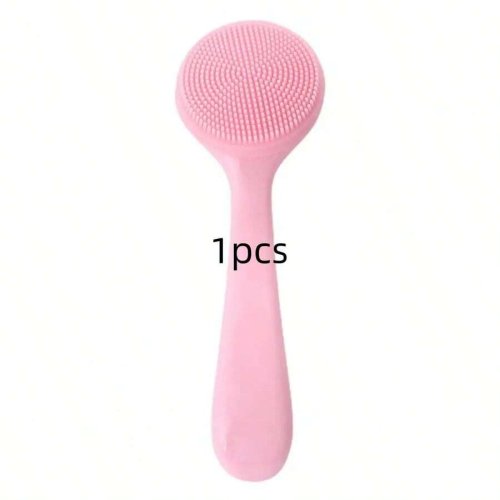 Image de Brosse Nettoyante Visage en Silicone - Exfoliation Douce & Démaquillant