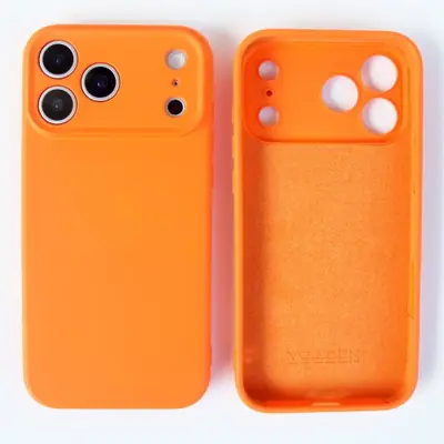 Image de Étui Antichoc pour iPhone 17 Pro Max - Jaune Liquide