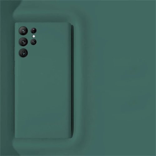 Imagen de Funda de silicona líquida Original para Samsung Galaxy S21 Fe S22 Ultra S9 S10 S20 Plus A52 A52s A12...