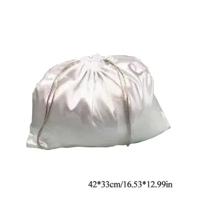 Image de Sac de rangement en satin pour perruques et chaussures