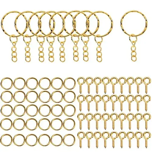 Image de Kit Accessoires Bijoux - Anneaux & Épingles à Œil pour Résine Époxy