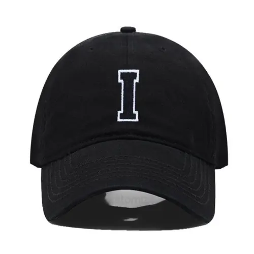 Image de Casquette Baseball Brodée Lettre A-Z - Style Sportif & Mode