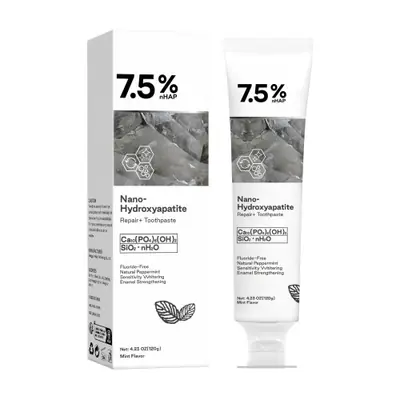 Image de Dentifrice Nano Hydroxyapatite - Élimine les Taches & Protège les Dents
