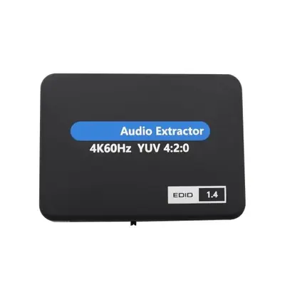 Image de Extracteur Audio HDMI 4K - Convertisseur Stéréo 3.5mm