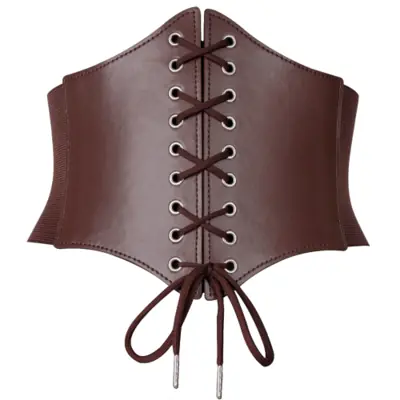Image de Ceinture Corset Très Large en Similicuir - 4 Modèles