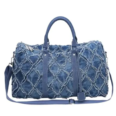 Image de Sac de Sport Denim Tendance Unisexe