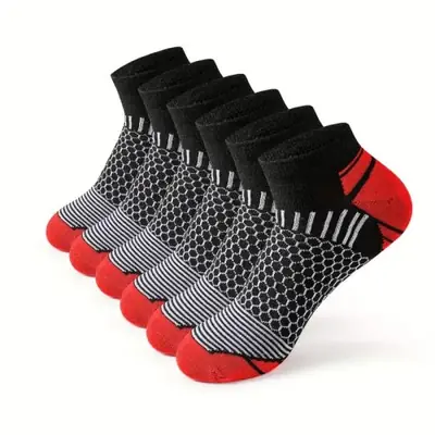 Image de Chaussettes de Sport Homme - Design Abeille, Ultra-Confortables