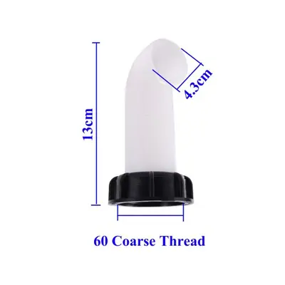 Image de Tuyau de Drainage 45mm pour Réservoir IBC - Bec de Vidange